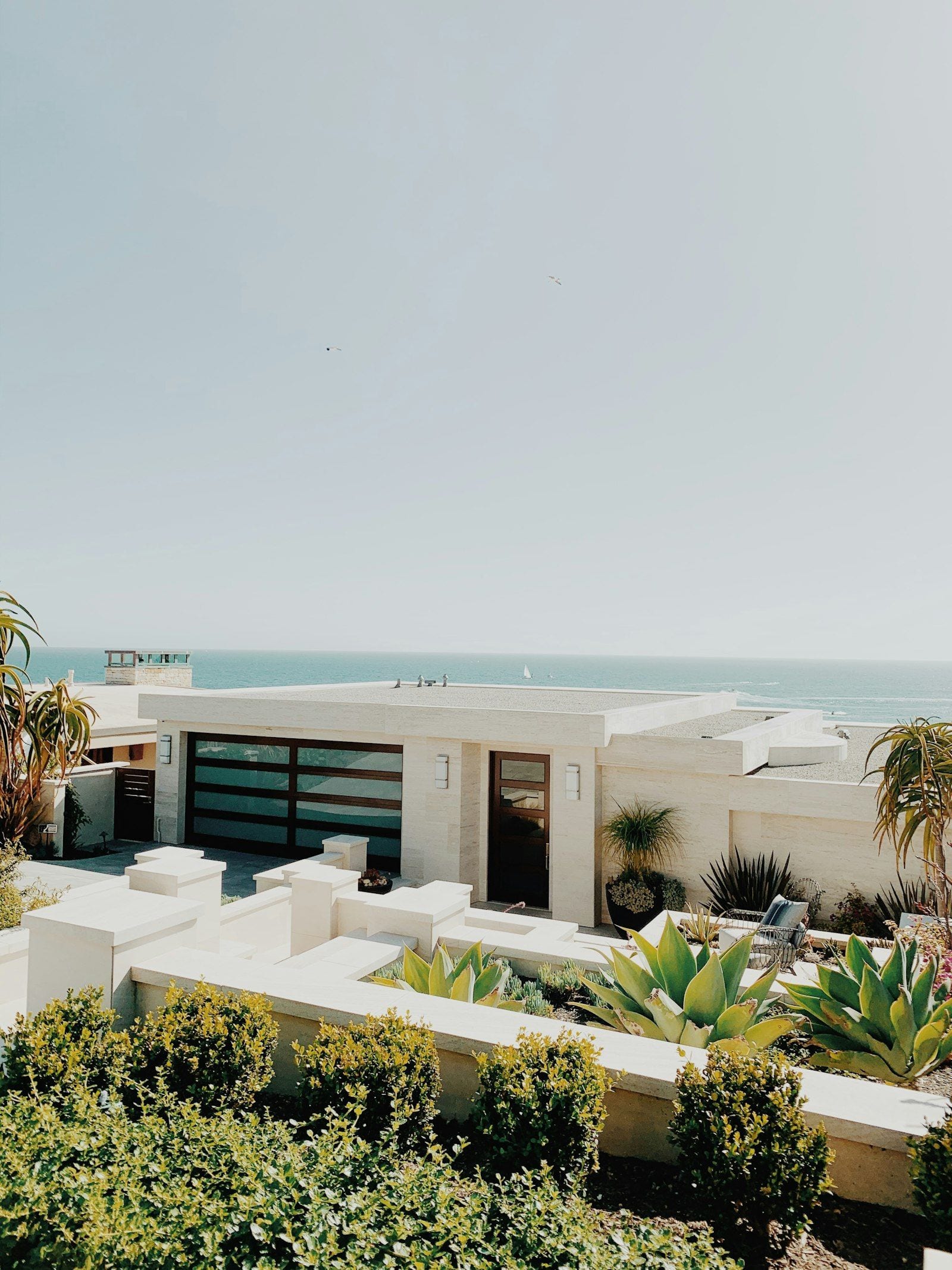 Modern coastal home exterior